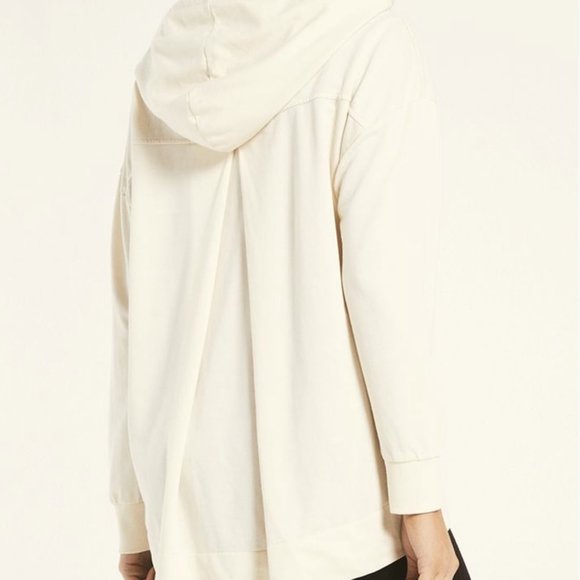 Z Supply Chicago Hoodie in Bone - Small - Picture 2 of 7